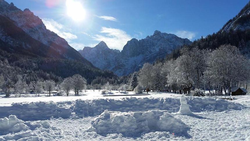 Rooms Barovc By The Lake Jasna Kranjska Gora Exteriör bild The Karpathian Mountains